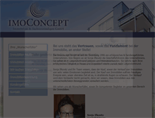 Tablet Screenshot of imoconcept.de